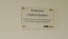 Intitolata al giornalista Andrea Pardini la redazione di 50 Canale a Pisa